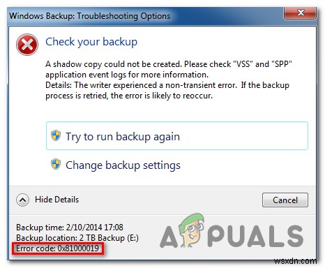 Windows 10でエラーコード0x81000019が発生したときの原因と5つの解決策