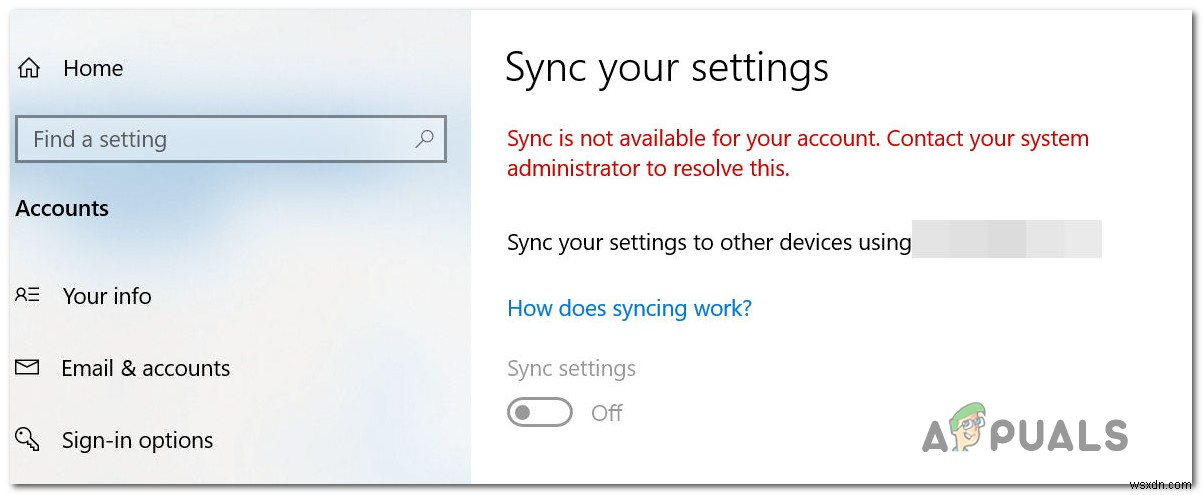 Windows 10で「アカウントで同期を利用できません」エラーを修正する5つの方法