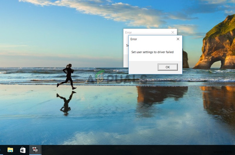 Windowsで「ユーザー設定をドライバーに設定できませんでした」エラーを修正する4つの方法