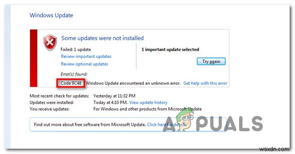 Windows Updateエラー9c48の原因と対処法を徹底解説