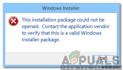 Windowsで「インストールパッケージを開けませんでした」エラーが出たときの対処法