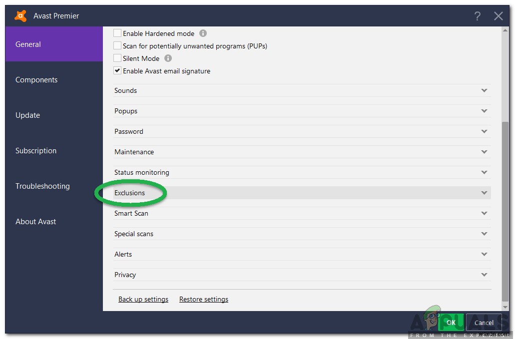 アバスト(Avast)に例外を追加する方法!ファイル・URLの除外設定手順を解説