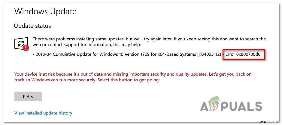 Windows 10でエラー0x800700d8が発生する原因と解決方法を徹底解説