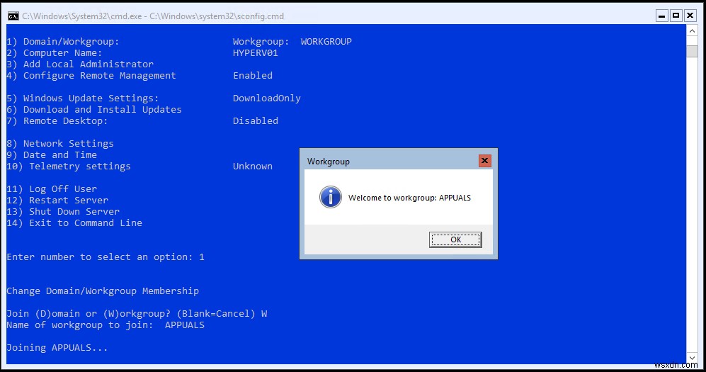 Hyper-V Server 2019の初期設定を徹底解説｜ワークグループ・リモート管理・ネットワーク構成まで
