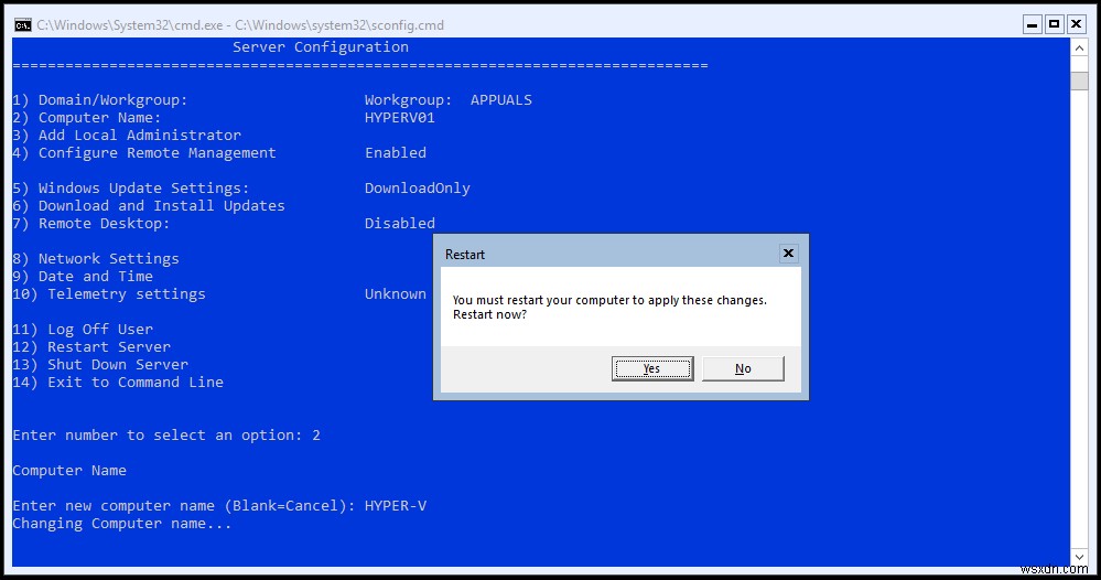 Hyper-V Server 2019の初期設定を徹底解説｜ワークグループ・リモート管理・ネットワーク構成まで
