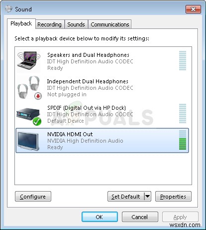 WindowsでNVIDIA High Definition Audioから音が出ない問題を解決する5つの方法