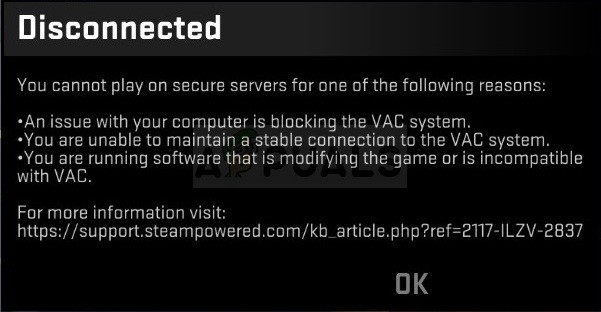 Windowsで「VACによって切断されました:セキュアサーバーでプレイできません」エラーを解決する6つの方法