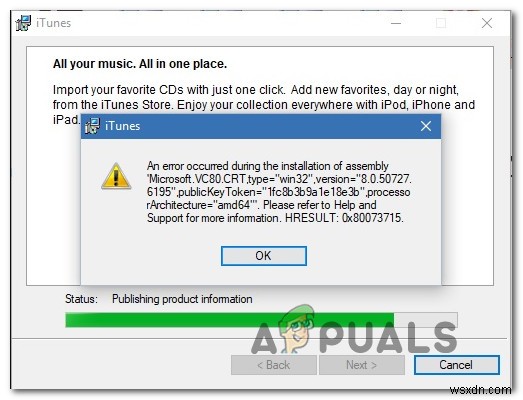 iTunesエラー「HRESULT 0x80073715」の原因と解決方法を徹底解説