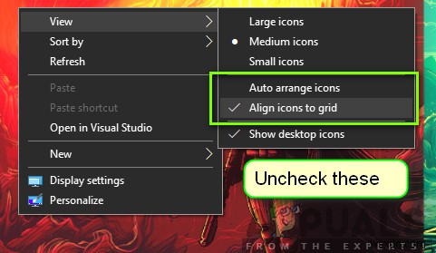 Windows 10でデスクトップアイコンが勝手に移動する問題を解決する方法