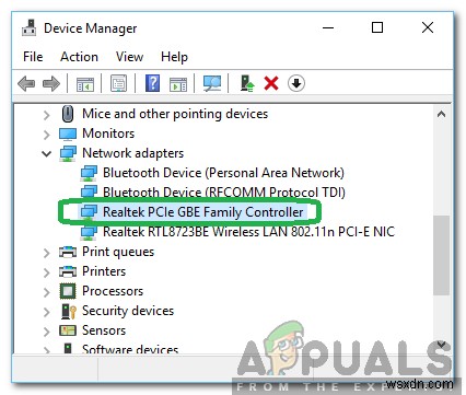 Realtek PCIe GBEファミリーコントローラーがフルスピードで動作しないときの対処法