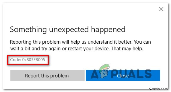 Windowsストアのエラーコード0x803FB005を解決する5つの対処法