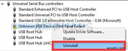 Windows 10で「不明なUSBデバイス（ポートのリセットに失敗）」エラーを解決する方法