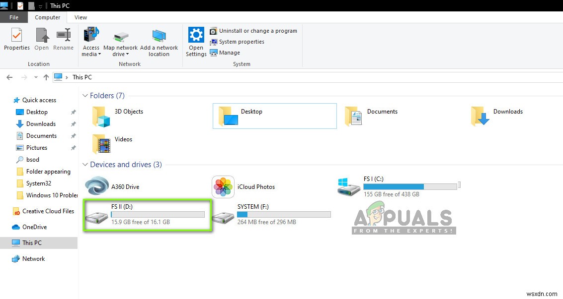【Windows 10】突然表示されるローカルディスク(E:)を削除・修正する4つの対処法