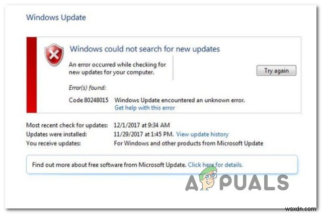 Windows Updateエラー80248015の原因と解決方法を徹底解説