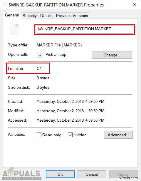 $WINRE_BACKUP_PARTITION.MARKERファイルとは?削除しても安全か徹底解説