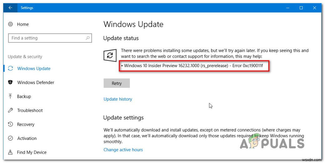 Windows Updateエラー0xc190011fの原因と6つの解決方法を徹底解説