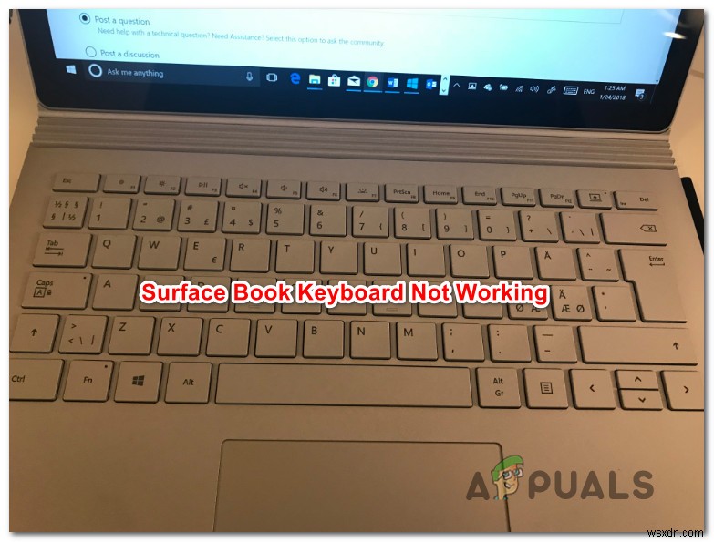 Surface Bookのキーボードが動かない・反応しない問題の原因と直し方を徹底解説