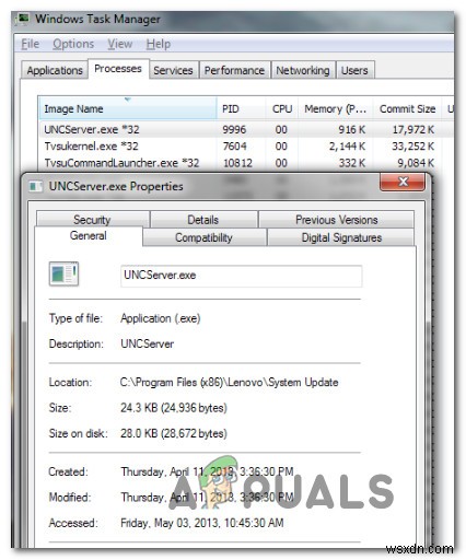 UNCServer.exeとは何か?削除すべきかの判断基準と無効化する2つの方法