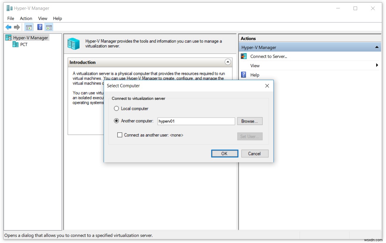 リモートのHyper-V Server 2019に接続できない問題を解決する方法