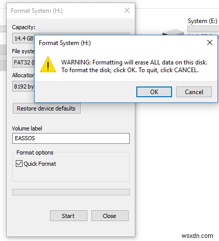 Windows 10で「I/Oデバイスエラーのため、要求を実行できませんでした」を解決する方法