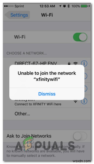【解決法】Xfinity Wi-Fiホットスポットが機能しないときの対処方法