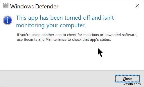 Windows Defenderがオンにならない・有効化できない問題の解決方法
