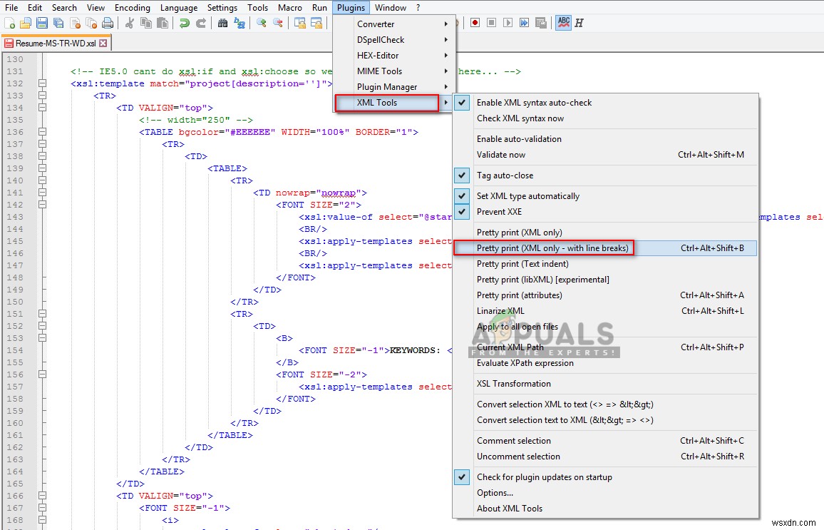 Notepad++でXMLファイルを整形・インデントする方法|Plugin ManagerとXML Toolsの使い方