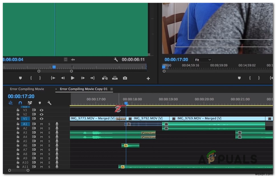 Premiere Proで「ムービーのコンパイルエラー（Error Compiling Movie）」を解決する方法