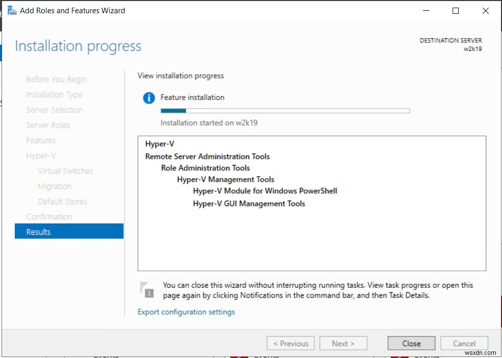 【Windows Server 2019】ネステッド仮想化を使って仮想マシン上でHyper-Vを実行する方法