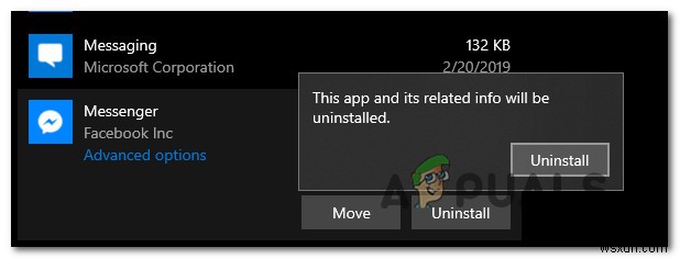 Windows 10でFacebook Messengerをアンインストールする3つの方法