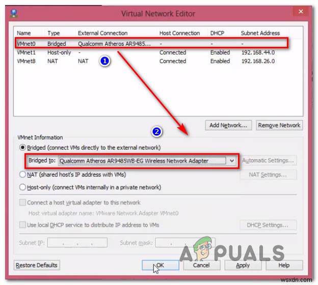 VMwareのブリッジネットワークが機能しないときの対処法まとめ