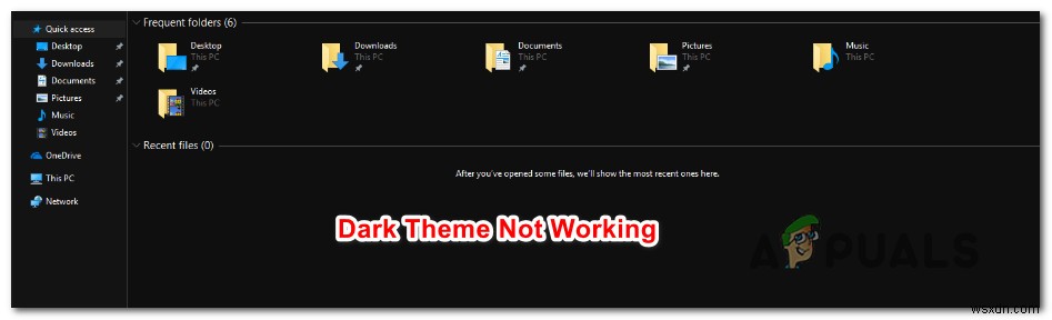Windows 10でエクスプローラーのダークテーマが機能しない原因と4つの対処法