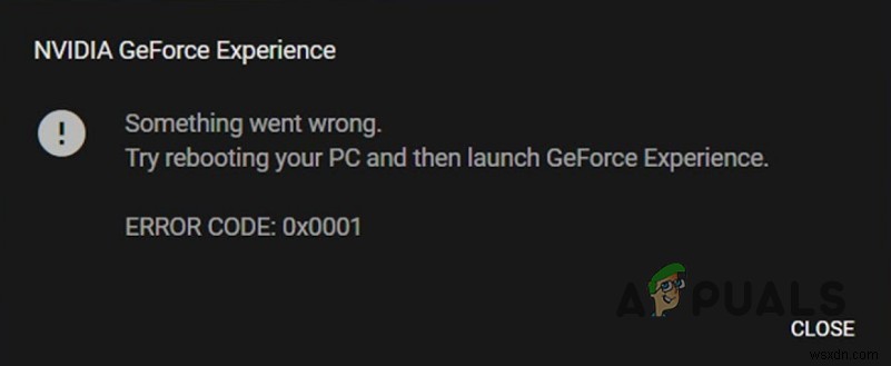 WindowsでGeForce Experienceのエラーコード0x0001を解決する方法
