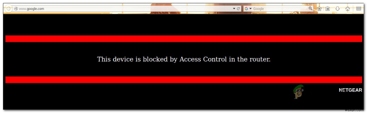 【解決法】「このデバイスはルーターのアクセス制御によりブロックされています」エラーの直し方