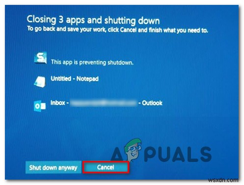 【Windows】「このアプリがシャットダウンを妨げています」エラーの原因と4つの解決策