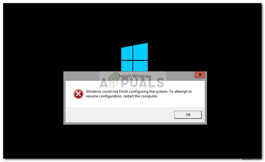 【解決法】「Windowsはシステムの構成を完了できませんでした」エラーの対処方法