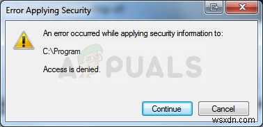 「セキュリティ情報の適用中にエラーが発生しました」エラーの解決方法【Windows】