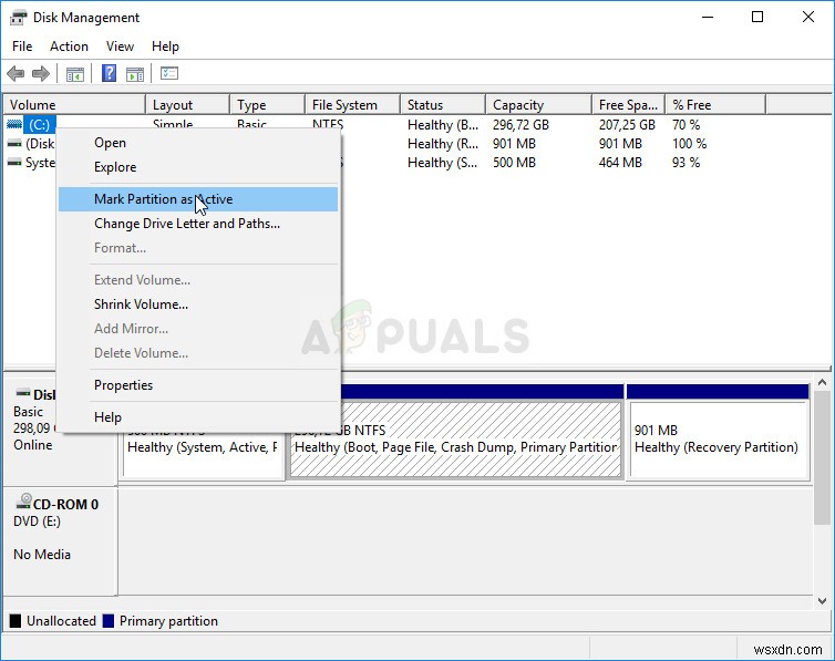 「セットアップではUSBフラッシュドライブにWindowsをインストールできません」エラーの修正方法