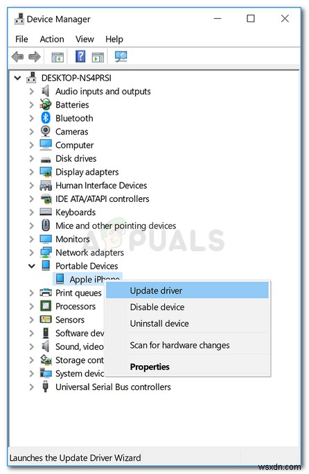 修正:このiPhoneに必要なドライバーがWindows 10にインストールされていない