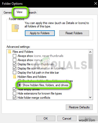 Windows 10でAppDataフォルダが見つからないときの対処法