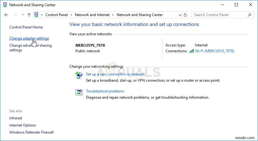 【Windows】「指定されたドメインが存在しないか、接続できません」エラーの解決方法