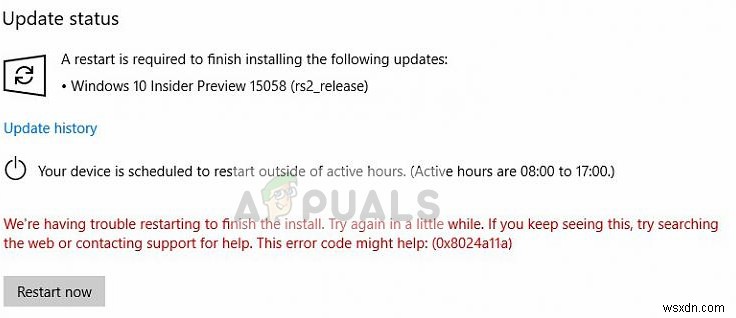 【解決】Windows 10でWindows Updateエラー0x8024a11aが出たときの対処法