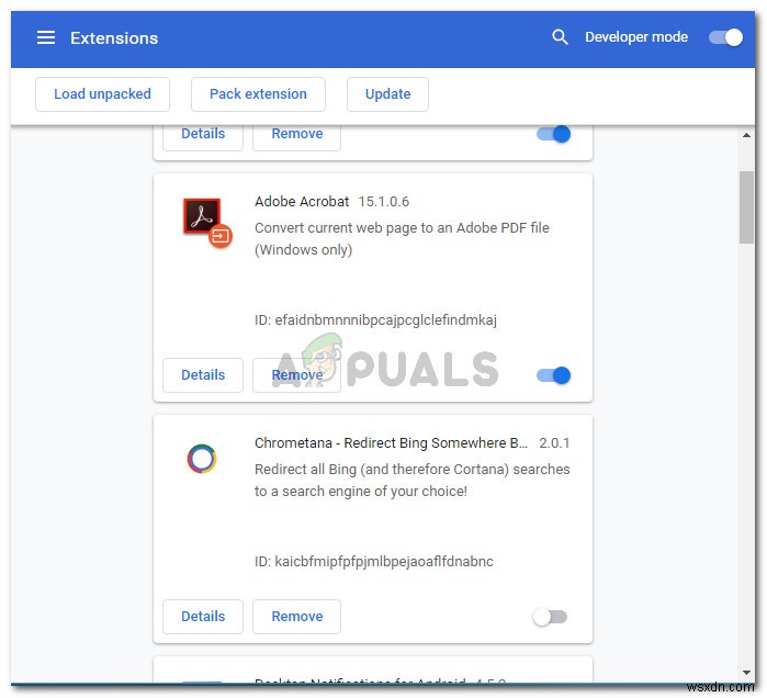 Chromeで「このWebページは拡張機能によりブロックされました(ERR_BLOCKED_BY_CLIENT)」と表示される時の対処法