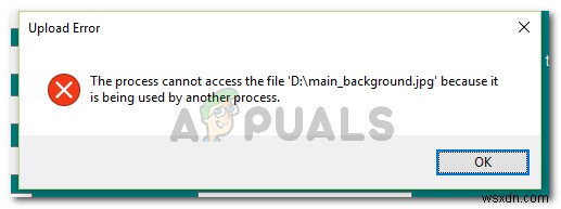 【Windows】「別のプロセスが使用中のため、プロセスはファイルにアクセスできません」エラーの原因と対処法