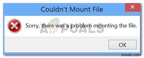 【解決済み】WindowsでISOファイルをマウントできない「申し訳ありません。ファイルのマウント中に問題が発生しました」エラーの直し方