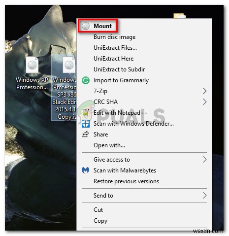 【解決済み】WindowsでISOファイルをマウントできない「申し訳ありません。ファイルのマウント中に問題が発生しました」エラーの直し方
