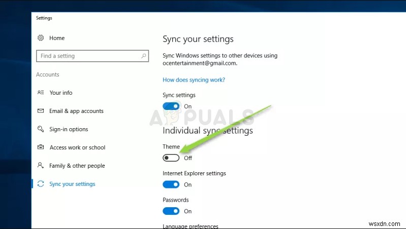 Windows10で「このテーマはデスクトップに適用できません」エラーを修正する方法