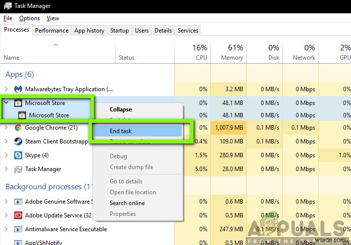Microsoft Storeのエラー0x80072EFD「接続を確認してください」の対処法