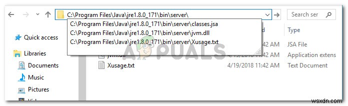 「レジストリが存在しないJavaランタイム環境を参照しています」エラーの解決方法