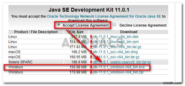 「レジストリが存在しないJavaランタイム環境を参照しています」エラーの解決方法
